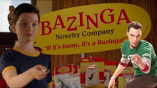 The Origin of Bazinga  Sheldon’s Best Bazinga moments in TBBT  The Coopers [upl. by Einna78]