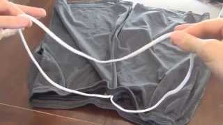 How To Tie a Single Loop Drawstring [upl. by Zealand]