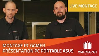 Live  Montage PC Gamer moins de 900€ et PC Portable ASUS ROG Zephyrus S 2019 [upl. by Illehs455]