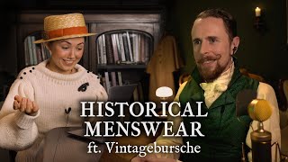 What It’s Like to Wear Historical Fashion as a Male ft Vintagebursche [upl. by Uokes531]