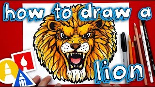 How To Draw A Realistic Lion [upl. by Theodosia110]