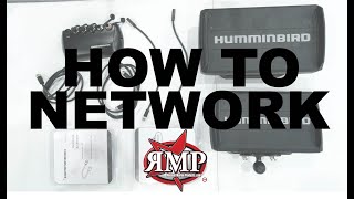 HUMMINBIRD HELIX How To Network Your Helix Units STEP BY STEP [upl. by Jodoin]