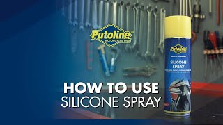 SILICONE SPRAY FOR YOUR MOTORCYCLE  THIS IS HOW YOU USE IT [upl. by Iruy513]