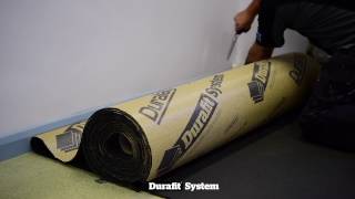 Durafit System double stick carpet installation  Complete Video [upl. by Merilyn632]