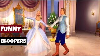 Barbie Princess And The Pauper  FUNNY Bloopers [upl. by Mordy]