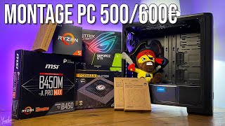 COMMENT MONTER SON PC GAMER 2020 Config 500€  600€ [upl. by Nnahoj680]