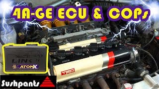 Part 1 4AGE Big Brain amp COPs upgrade ECU amp Coil on plug conversion [upl. by Boggs189]