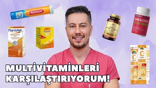 Multivitaminleri Karşılaştırıyorum 💊 [upl. by Schafer]