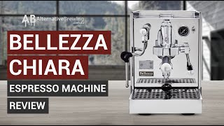 Bellezza Chiara Espresso Machine Review [upl. by Sophia]