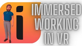 Working in VR Using Immersed [upl. by Acirema]