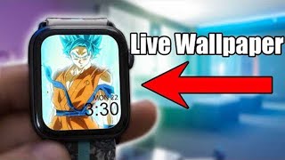 How To Make Live Wallpapers On Your Apple Watch  UPDATE Series 08 [upl. by Yttel]