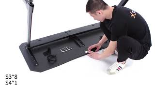 How To Build Your RGB Gaming Desk X Rocker Jaguar LED Gaming Desk Unboxing and Assembly [upl. by Ellis]