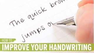 How to Improve Your Handwriting [upl. by Aneladdam14]