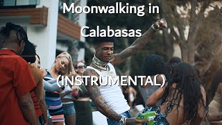 DDG  Moonwalking In Calabasas ft Blueface Remix FREE instrumental [upl. by Hubey]