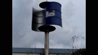 Savonius Windrad  Wildpoldsried  Wind turbine 2 [upl. by Ocinemod]