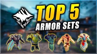 DAUNTLESS Top 5 Best Armor Dauntless Advanced Armor Guide [upl. by Rai967]