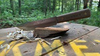 Old Hickory Hunting Knife First Impression and a few Comparisons [upl. by Ettenot]