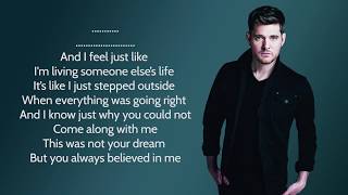 Home  Michael Bublé Lyrics [upl. by Keviv298]