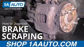 How to Diagnose Brake Noises  Vibrating amp Grinding Brakes [upl. by Leiria]