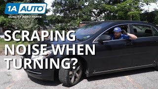 Scraping While Turning How to Inspect Your Car or Truck Brakes [upl. by Yellah171]