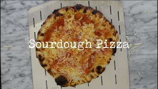 Sourdough Pizza Dough Recipe and Bake [upl. by Trabue]