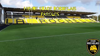 Hymne du Stade Rochelais  Paroles [upl. by Nnaeus428]