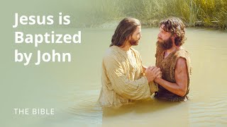 Matthew 3  Jesus is Baptized by John  The Bible [upl. by Kilbride986]