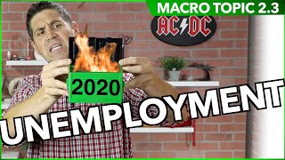 Unemployment Macro Topic 23 [upl. by Assilem]