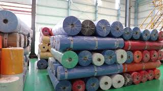 Rajshree Fabrics Manufacturers amp Exporters Of PP Spunbond Nonwoven Fabrics INDIA [upl. by Netsreik572]