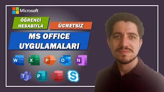 MS Office Uygulamalarını Öğrenci Hesabıyla Bilgisayara Ücretsiz Kurma  MS Excel Word PowerPoint [upl. by Omarr]