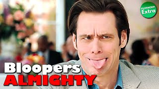 BLOOPERS ALMIGHTY  JIM CARREY Gags Outtakes Compilation [upl. by Arema]