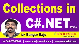 Collection in CNET Part 7  Using Comparison Delegate for Sorting Collections  Mr Bangar Raju [upl. by Sokin]