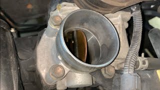 Toyota Camry Throttle Body amp MAF Sensor Cleaning DIY [upl. by Zizaludba]