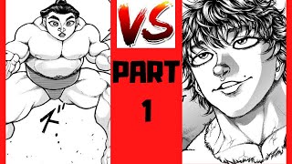 Baki MMV  Baki vs Komusubi Part 1 [upl. by Georg534]