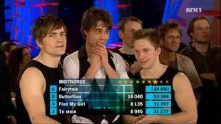 Alexander Rybak  Fairytale winner performance [upl. by Meihar876]