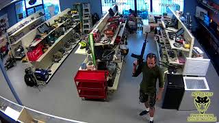 Pawn Shop Looky Lou Turns Into Robbery  Active Self Protection [upl. by Eytak]