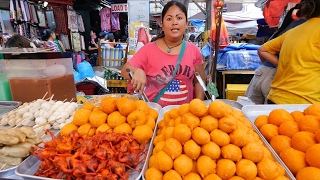 Filipino Street Food Tour  BALUT and KWEK KWEK at Quiapo Market Manila Philippines [upl. by Uoliram]