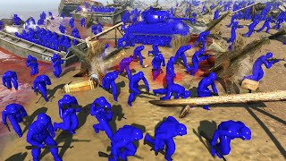 The Bloody Blue Army DDAY Beach Invasion  Army Men Civil War S3E7 [upl. by Eiznekcam]