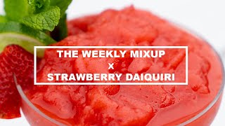 HOW TO MAKE A STRAWBERRY DAIQUIRI IN 3 MINUTES [upl. by Toogood]