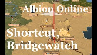 Albion Online  Caerleon to Bridgewatch fast almost safely [upl. by Attenna]