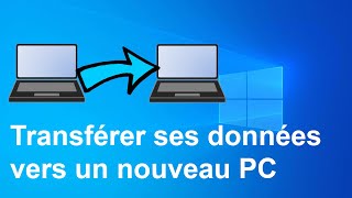 Comment transférer les données dun PC à lautre en Windows [upl. by Nauqel]