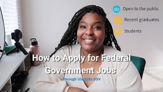 How to Apply for Federal Government Jobs through USAJOBSgov  2022 [upl. by Bitthia]