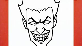 HOW TO DRAW THE JOKER [upl. by Niwde]