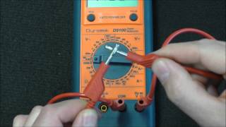 Digitale multimeter Deel 6 weerstands en continuïteitsmeting [upl. by Eey152]