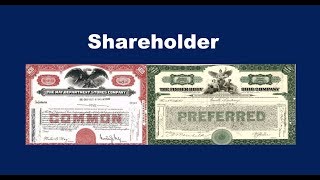 What is a Shareholder [upl. by Anikes]