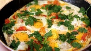 Shakshouka Egg Dish  Saudi Arabia Recipe  CookingWithAlia  Episode 176 [upl. by Sophey690]