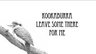 Kookaburra Sits in the Old Gum Tree Song Lyrics ORIGINAL [upl. by Antonella171]