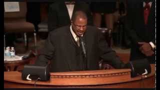 Funeral Prayer for Michael Browns Family [upl. by Einttirb]