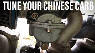 Tune Your Chinese ATV Carb [upl. by Ressan]