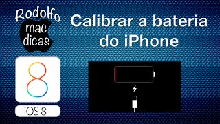 Calibrar a bateria do iPhone [upl. by Astrix]